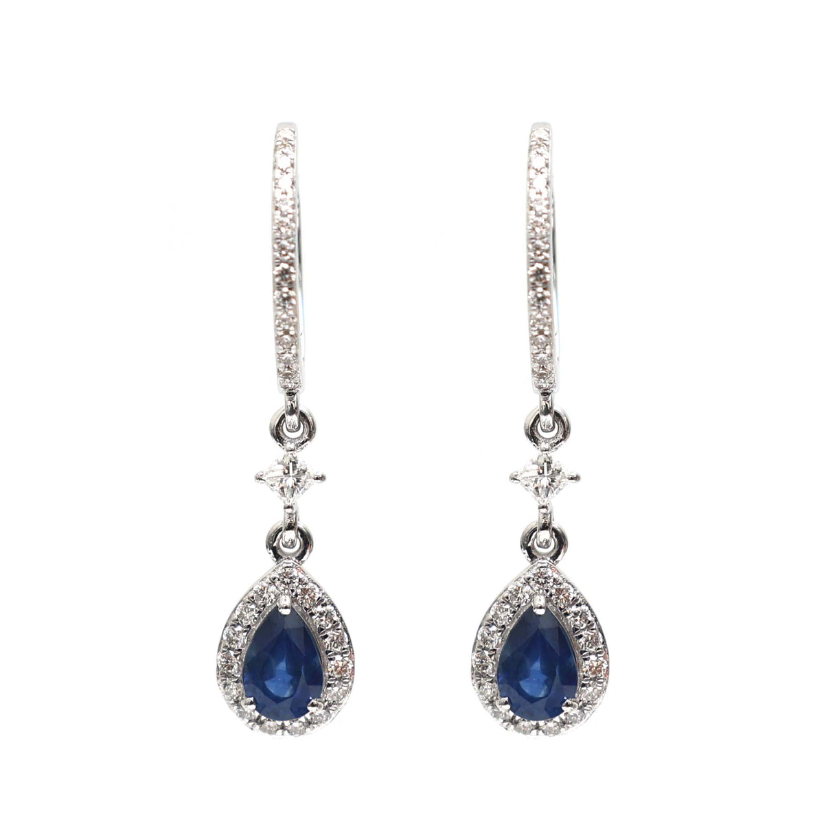 Emerald Diamond Earrings