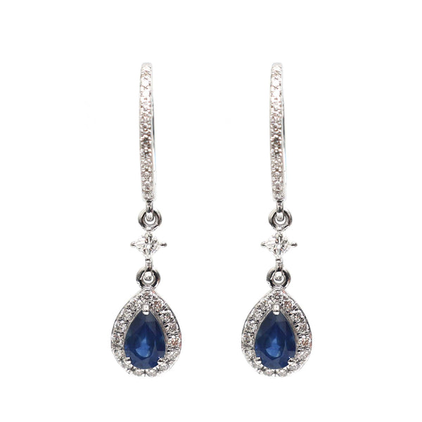 Emerald Diamond Earrings