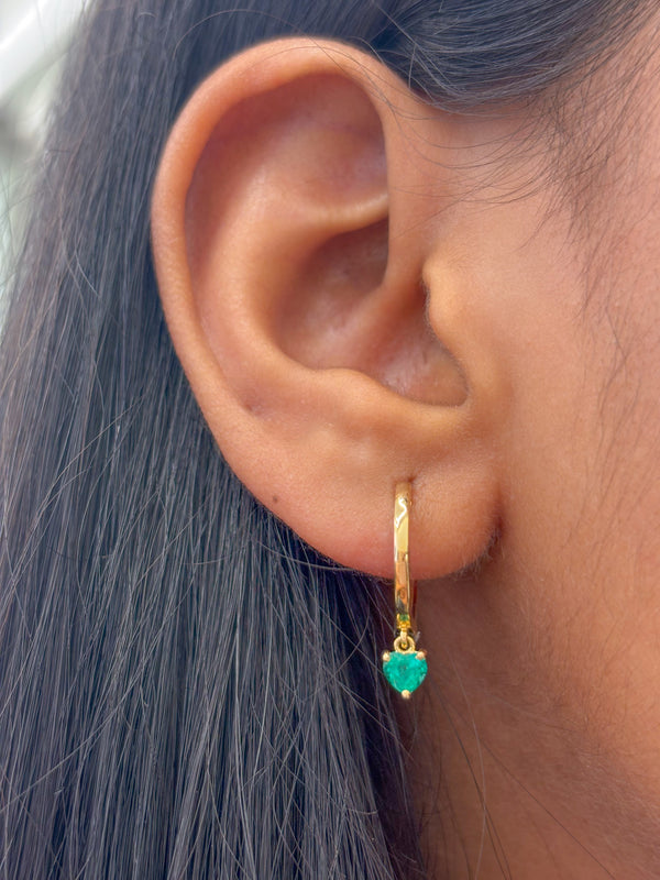 Emerald Earrings