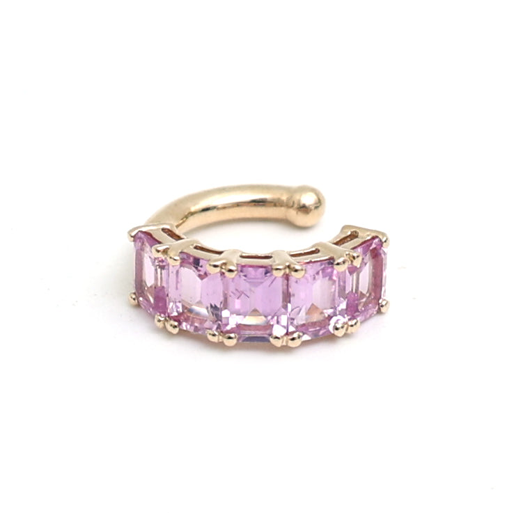 Pink Sapphire Earrings
