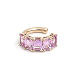 Pink Sapphire Earrings