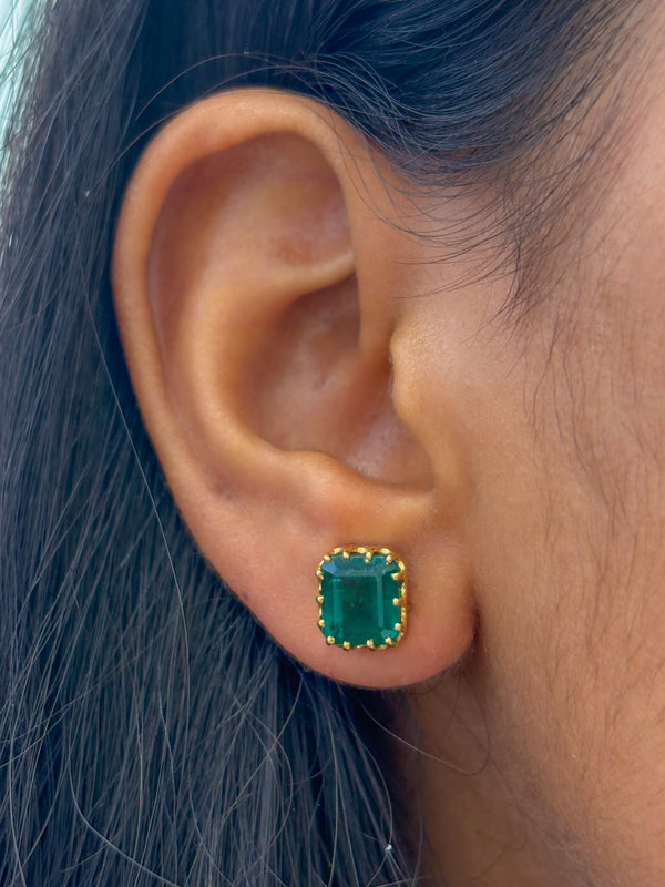 Emerald Earrings