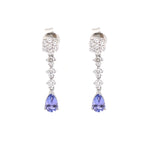 Tanzanite Diamond Earrings