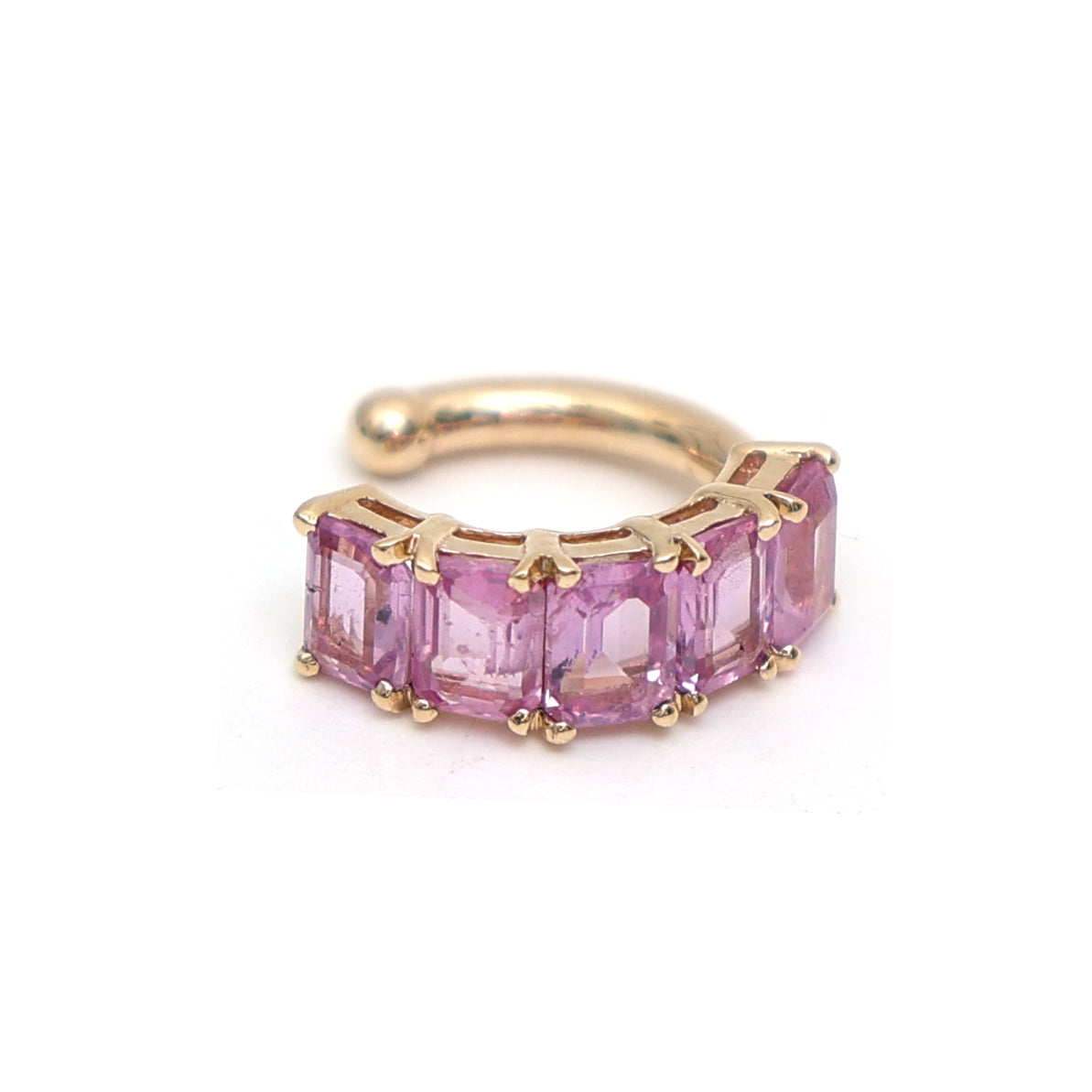 Pink Sapphire Earrings