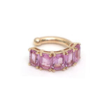 Pink Sapphire Earrings