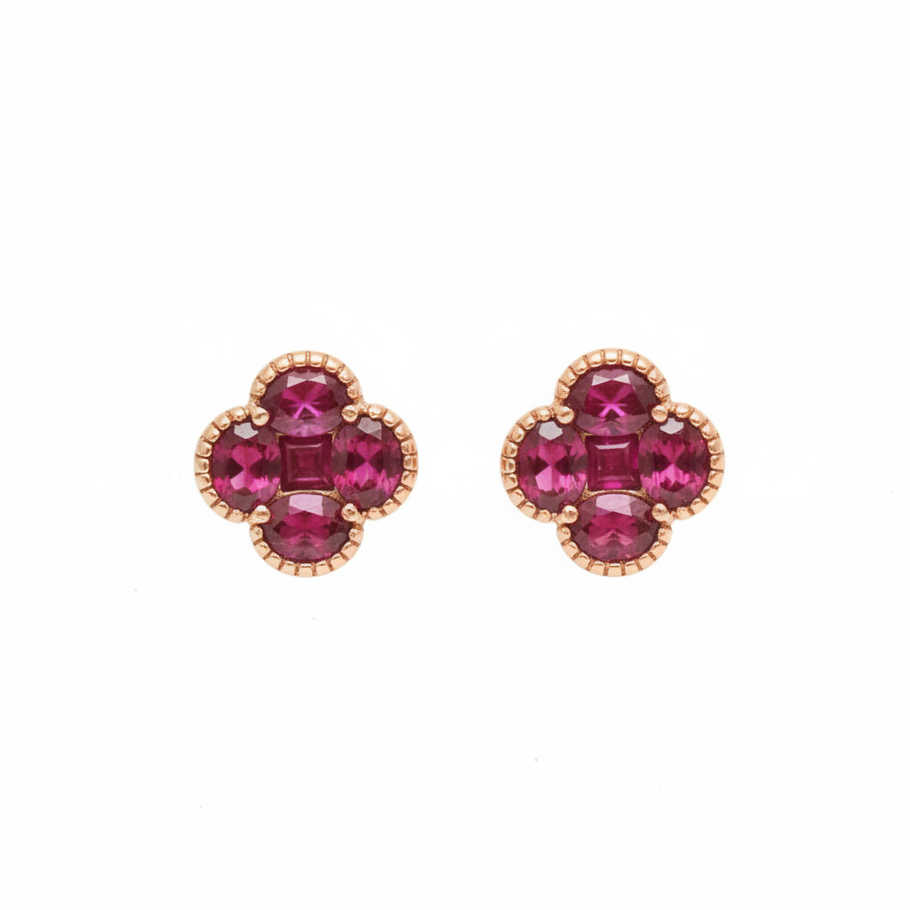 Ruby Earring