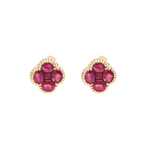 Ruby Earring