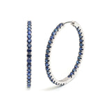 Blue Sapphire Earrings