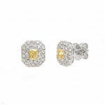 Yellow Diamond Diamond Earring