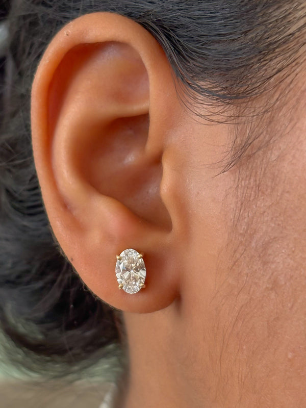 Lab Grown Diamond Earrings