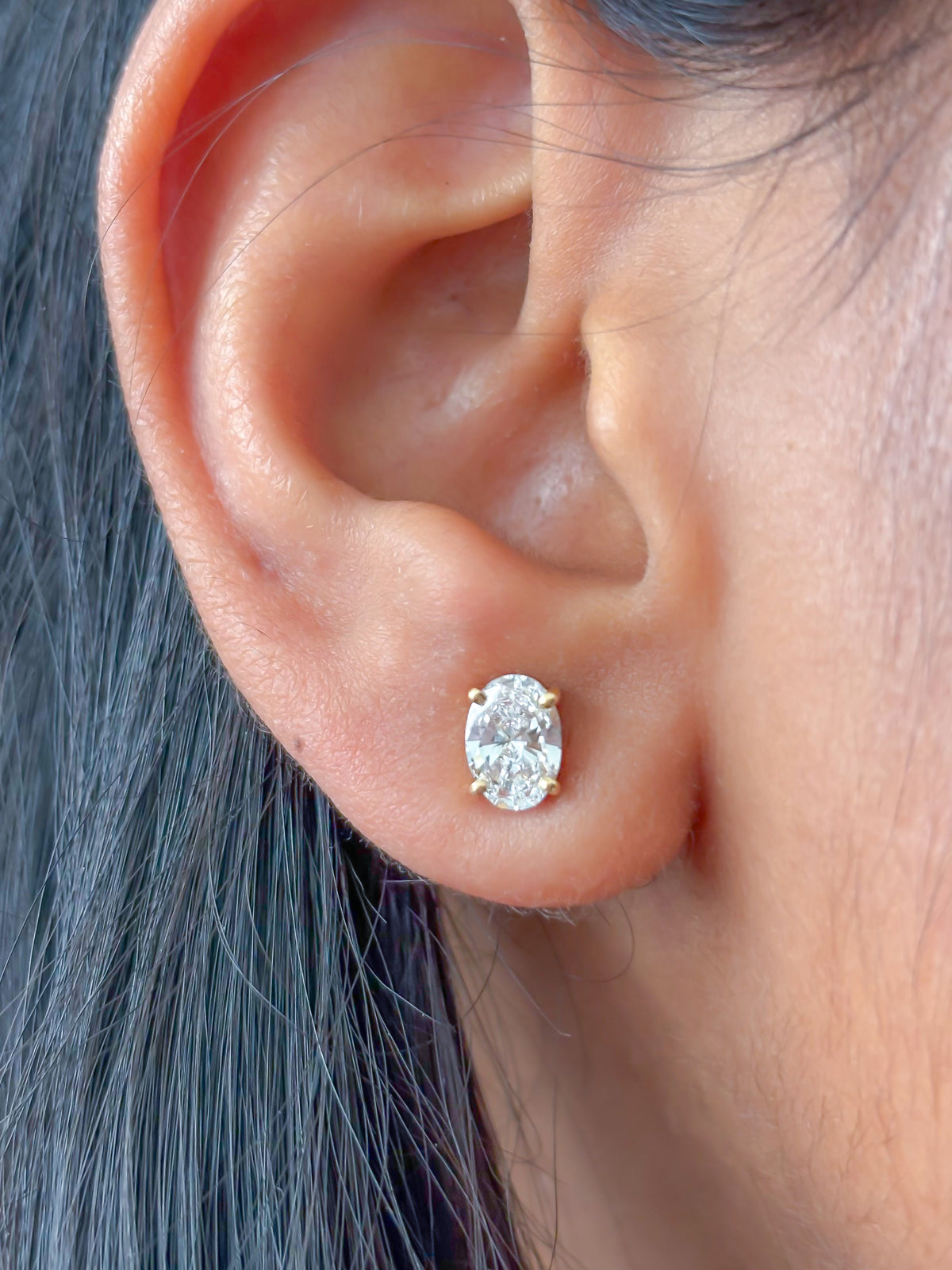 Lab Grown Diamond Earrings