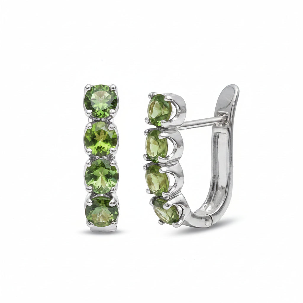 Tourmaline Mix Earring