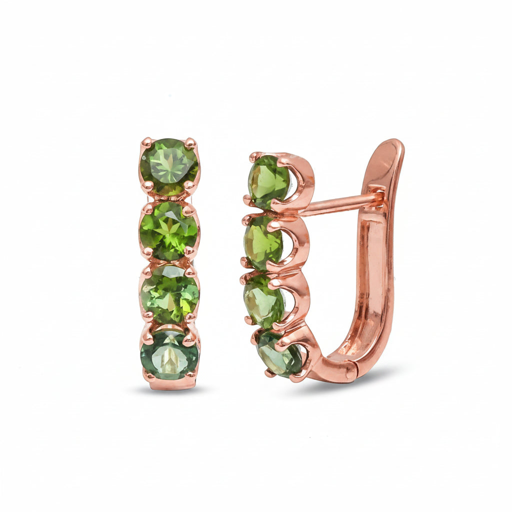 Tourmaline Mix Earring