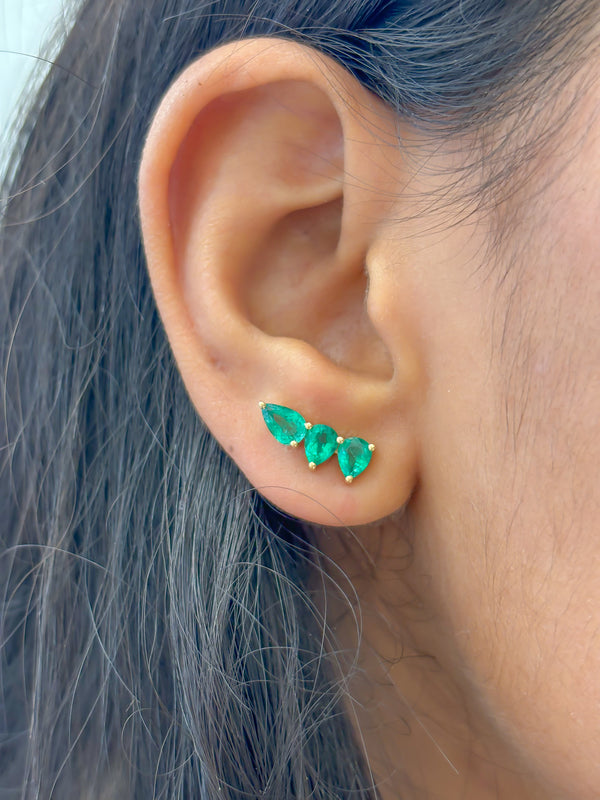 Emerald Earrings