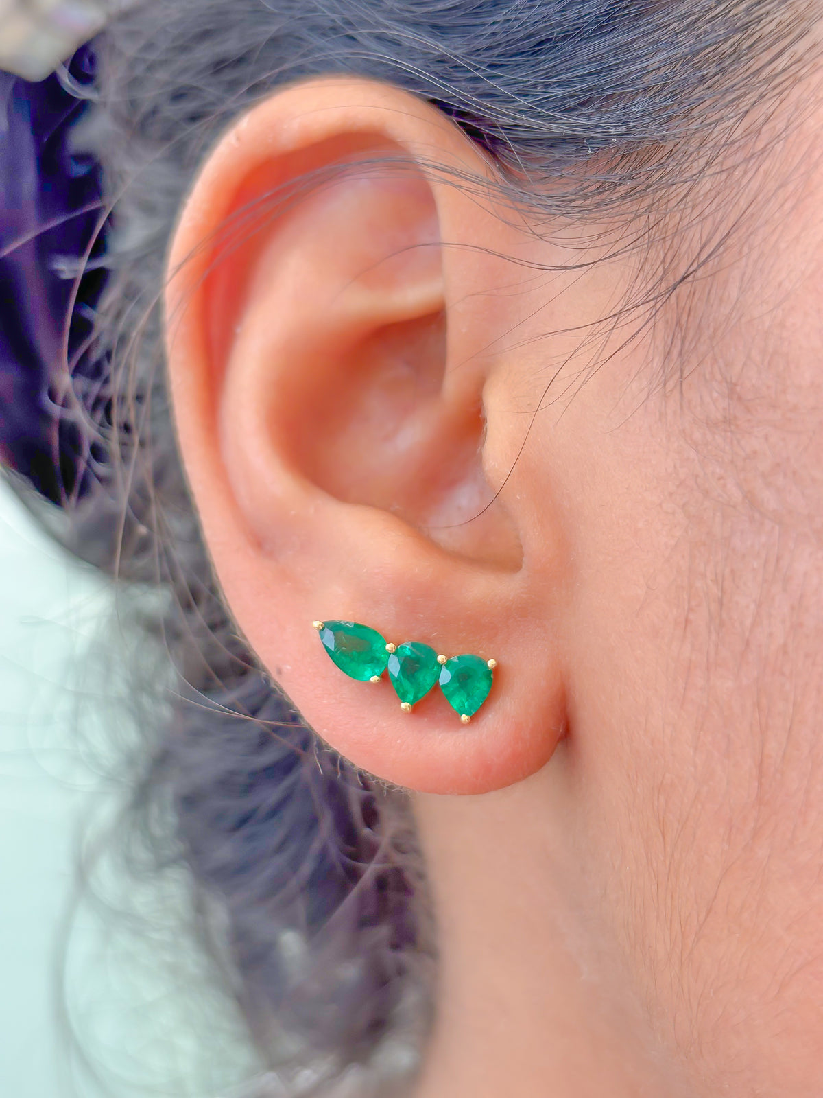 Emerald Earrings