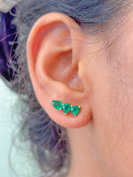 Emerald Earrings