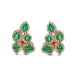 Emerald Diamond Earrings