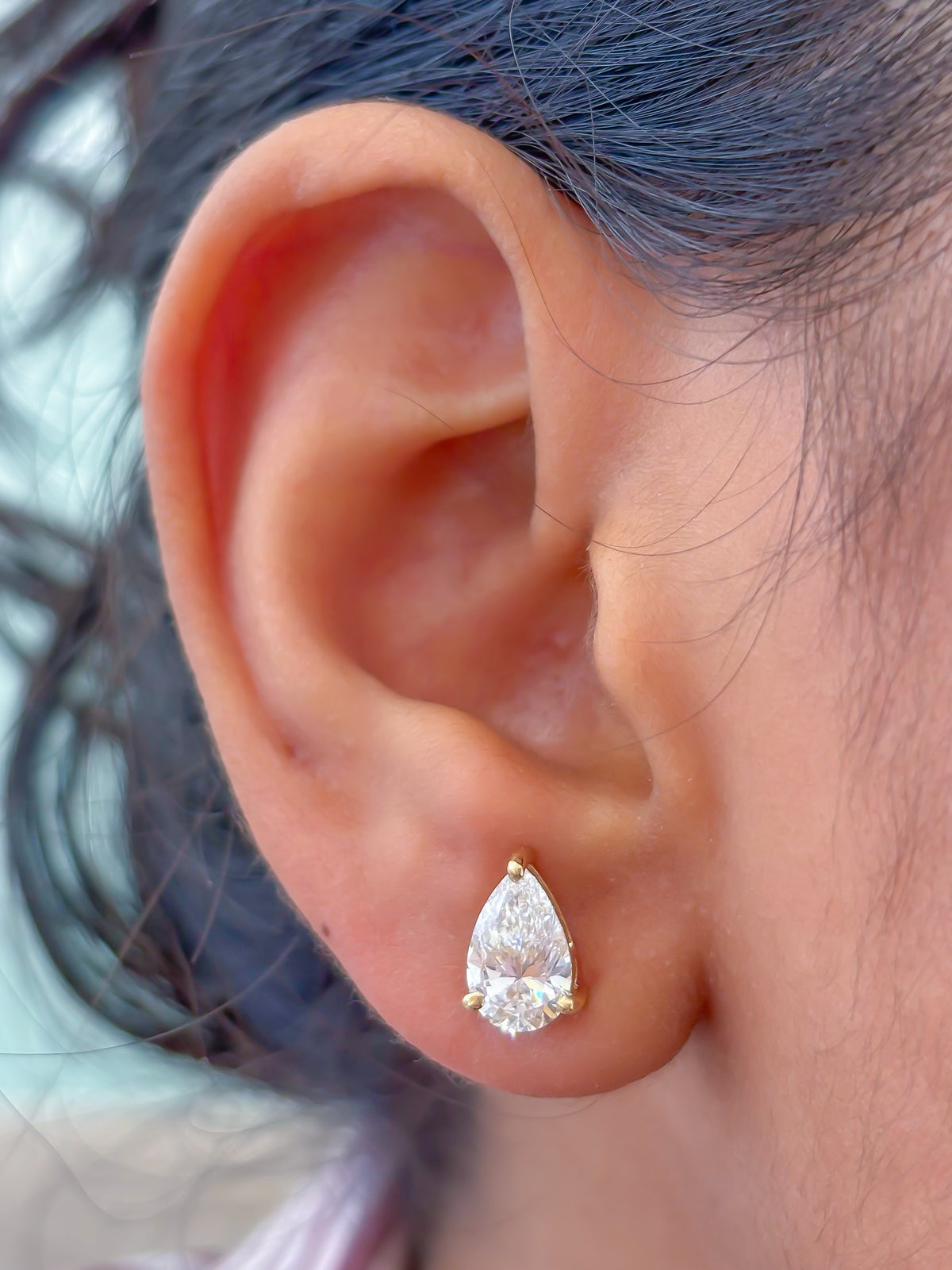 Lab Grown Diamond Earrings