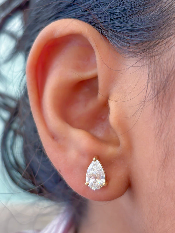 Lab Grown Diamond Earrings
