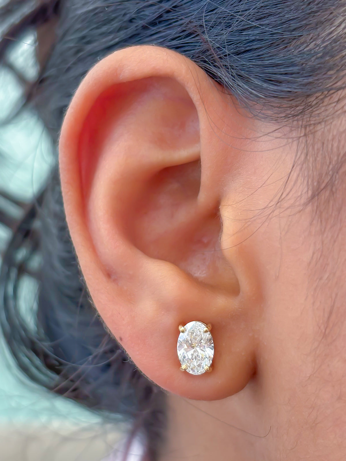 Lab Grown Diamond Earrings