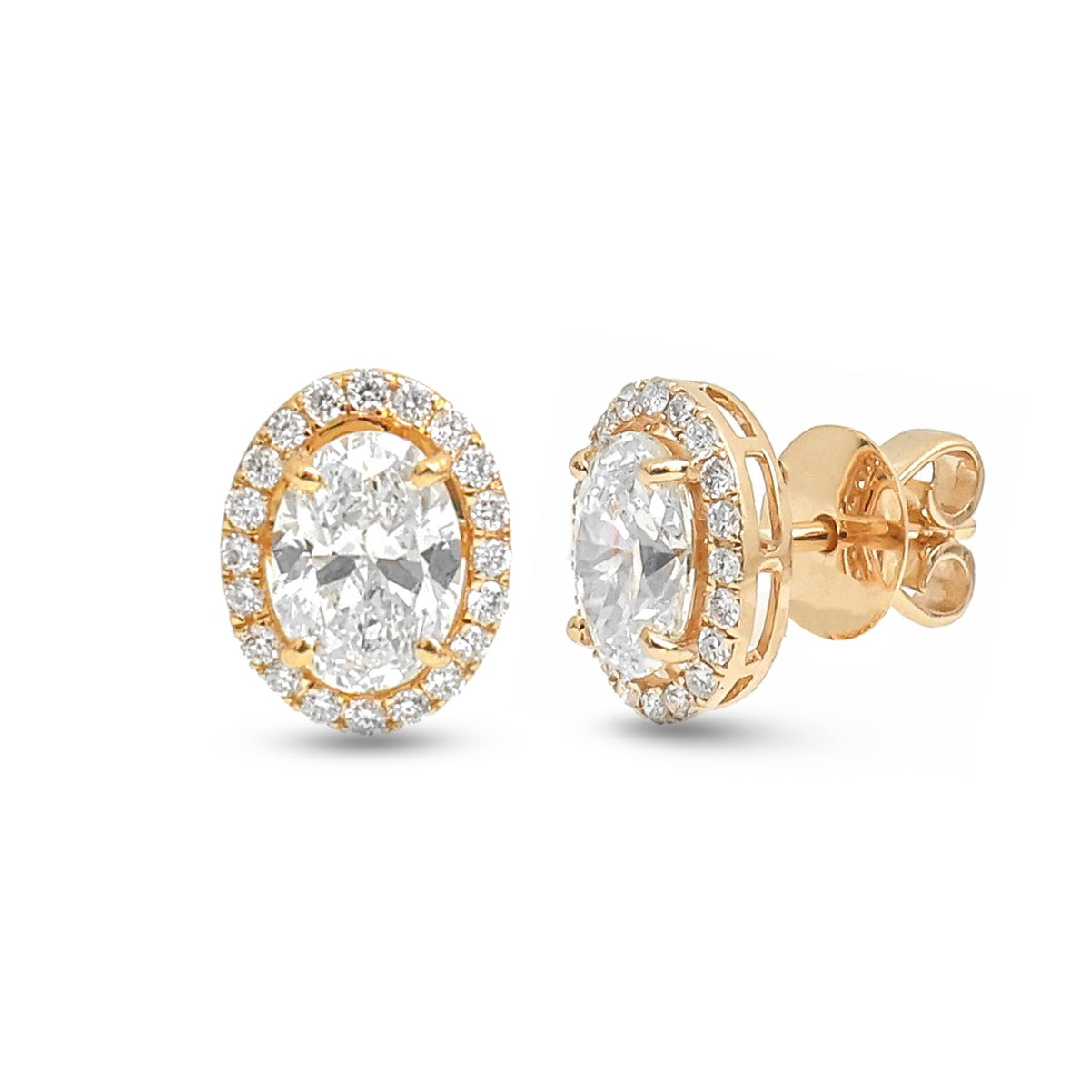 Lab Grown Diamond Earrings