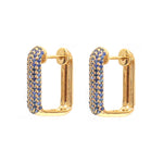 Blue Sapphire Earrings