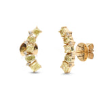 Yellow Diamond Diamond Earrings