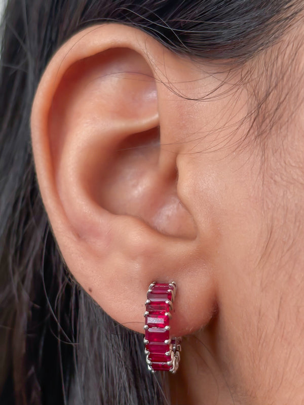 Ruby Earrings