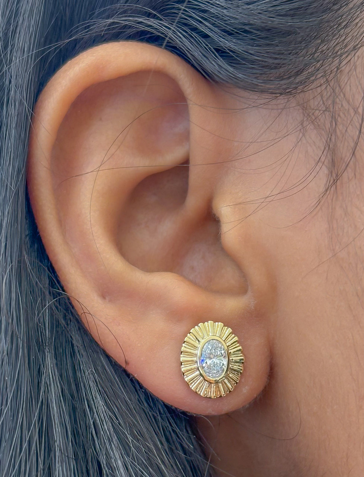 Lab Grown Diamond Earrings