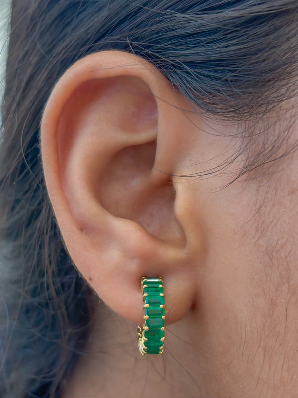 Emerald Earrings