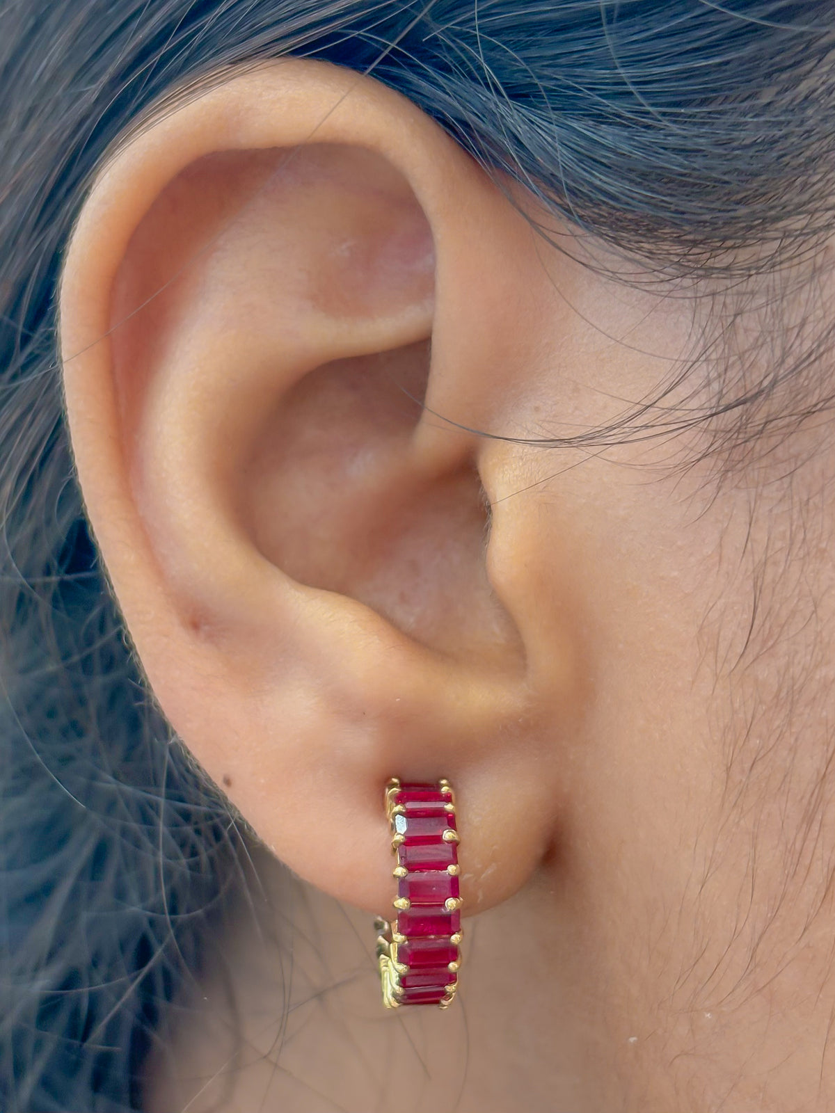 Ruby Earrings