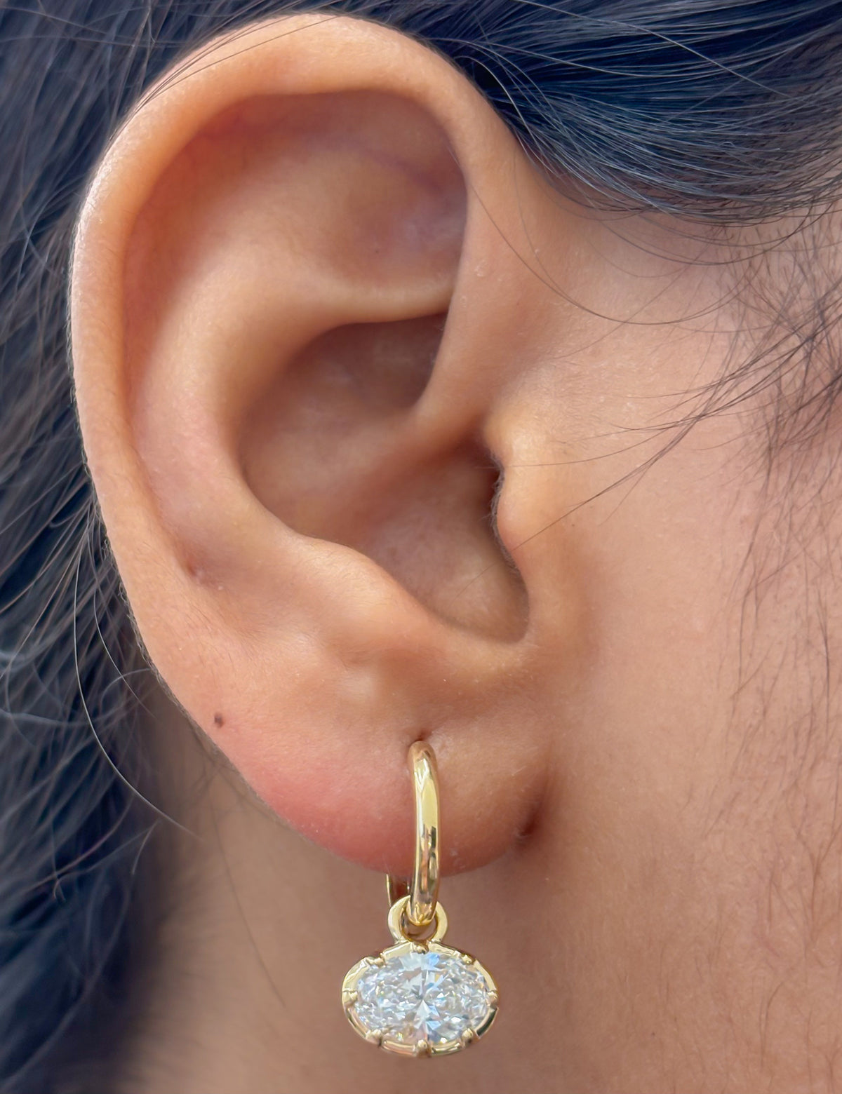 Lab Grown Diamond Earrings