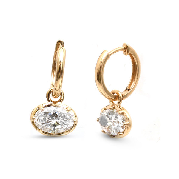 Lab Grown Diamond Earrings