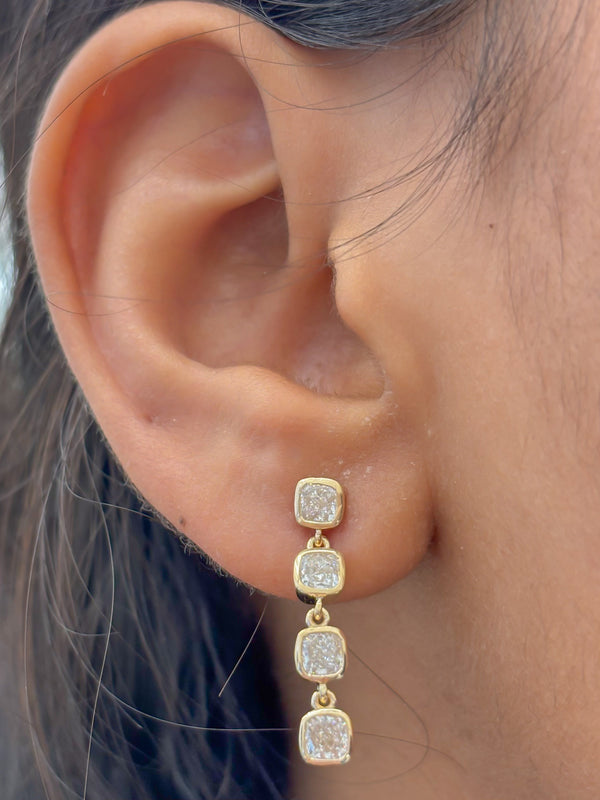 Lab Grown Diamond Earrings