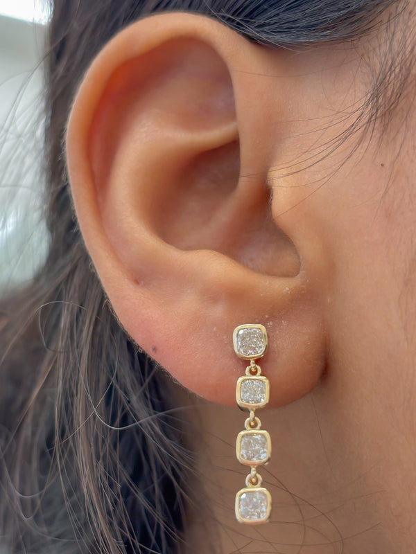 Lab Grown Diamond Earrings
