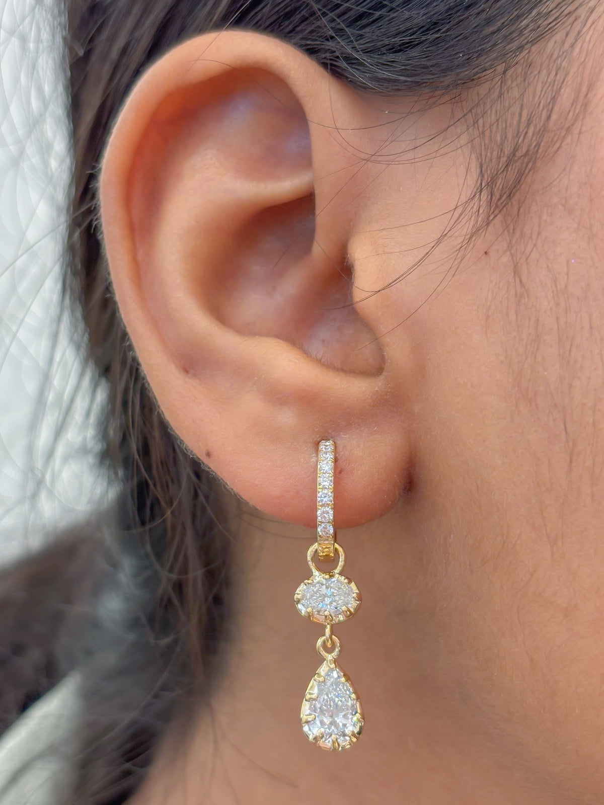 Lab Grown Diamond Earrings