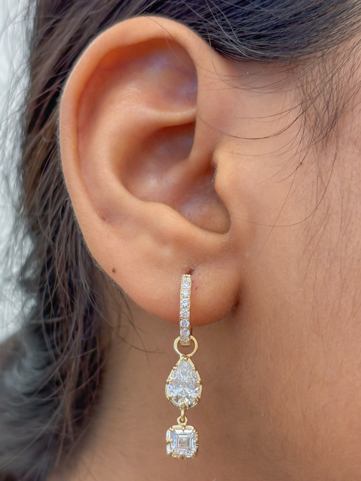 Lab Grown Diamond Earrings