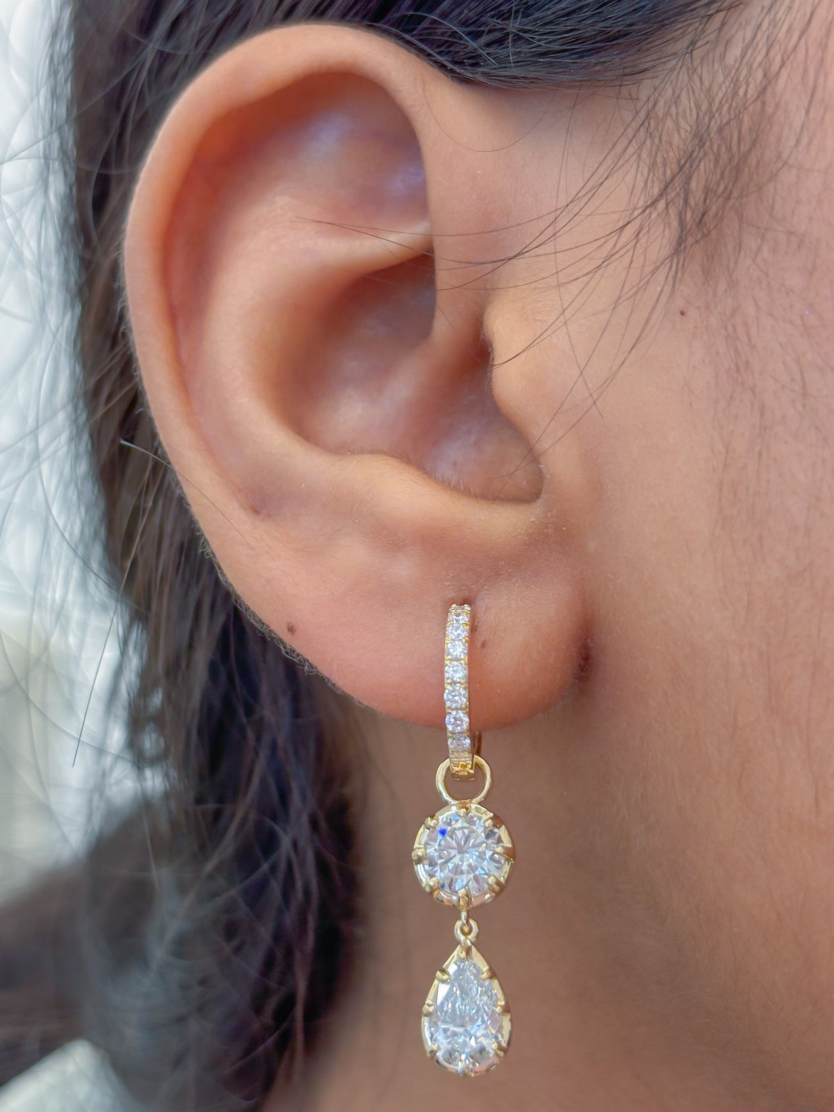 Lab Grown Diamond Earrings