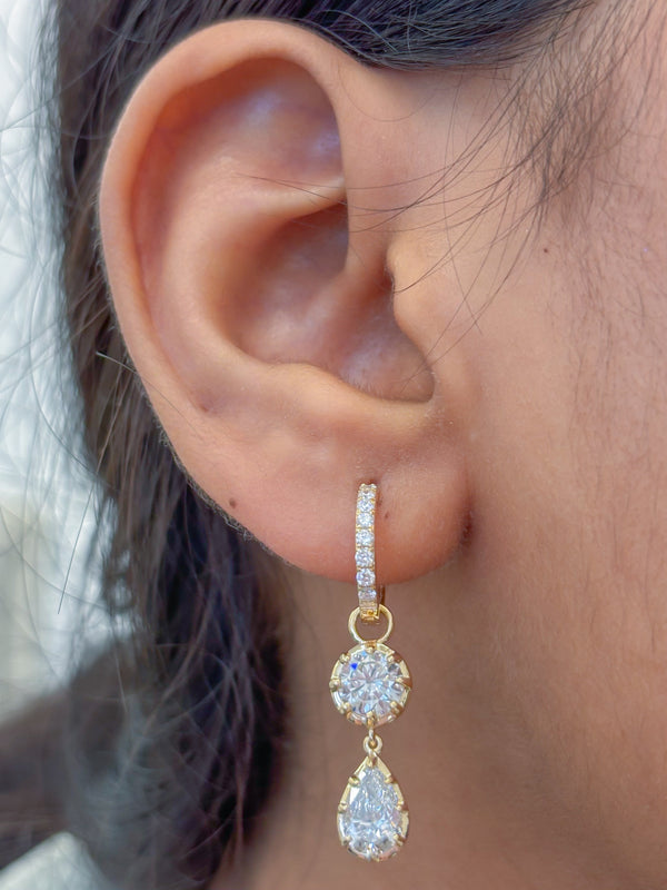 Lab Grown Diamond Earrings