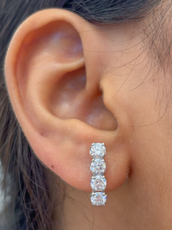 Lab Grown Diamond Earrings