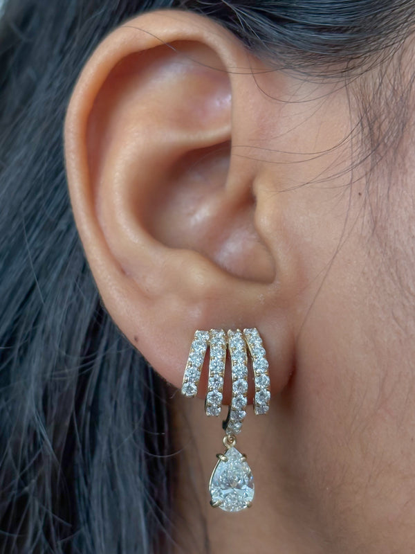 Lab Grown Diamond Earrings