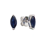 Blue Sapphire Earrings