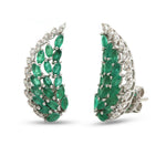 Emerald Diamond Earrings