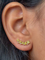 Turquoise Diamond Earrings