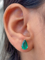 Emerald Diamond Earrings