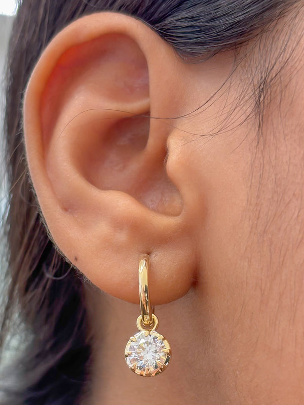 Lab Grown Diamond Earrings