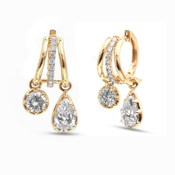 Lab Grown Diamond Earrings