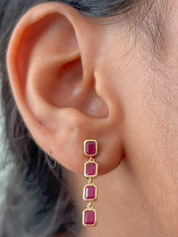Ruby Earrings