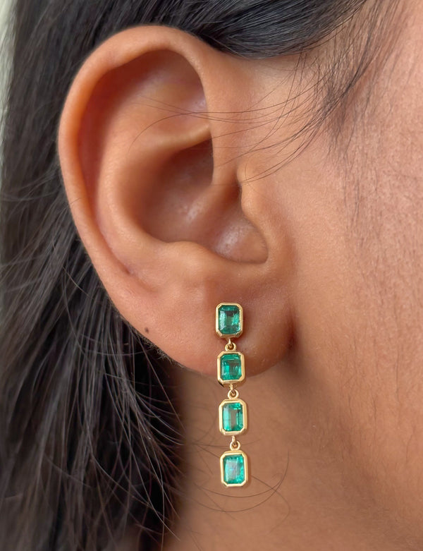 Emerald Earrings