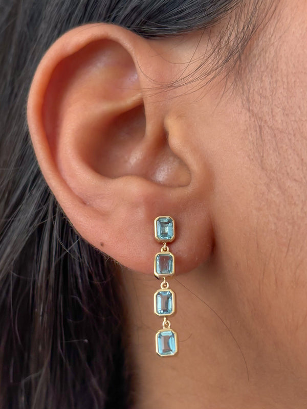 Aquamarine Earrings